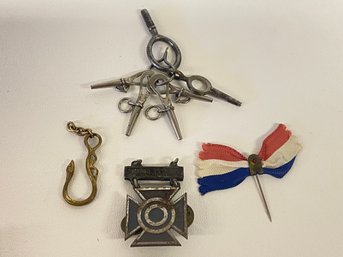 Vintage Watch Keys, Military Bits And More