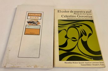 Set Of Two Books In French Lot #3