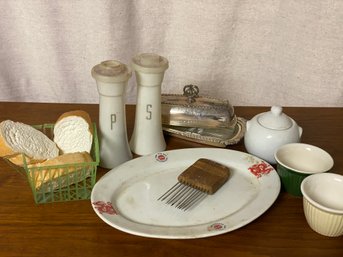 Vintage Grouping Of Kitchen Goodness