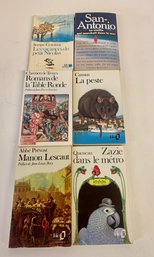 Set Of Six Books In French Lot #6