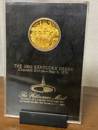 Wittnauer Churchill Downs Memorial 100th Kentucky Derby Coin
