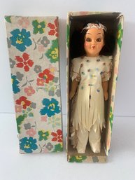 Vintage Native American Doll  Made In Japan