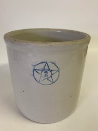 Star Stoneware Antique 2 Gallon Crock