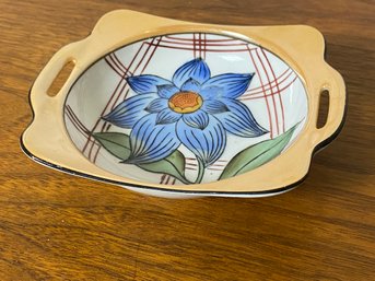 Blue Flower Noritake Decorative Dish 5.25 Inches