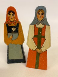 Baltic Hand Painted Wooden Figurines