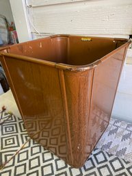 Mid Century Pennant Perfect Products Industrial Trash Can