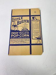 Rare Little Buster Unused Popcorn Box