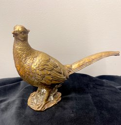 Large And Lovely Proud Pheasant Figurine.  15 Long X 10 High