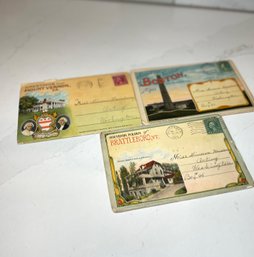 Miss Minervas Correspondence: 1923-1931, Souvenir Postcard Pamphlets