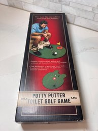 The Best White Elephant:  Potty Putter Toilet Golf Game!