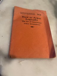 Stocking Stuffer:  Vintage Pamphlet,How To Argue Logically