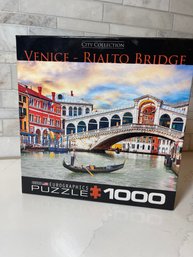 Eurographics Puzzle, 1000 Pc- Venice Rialto Bridge