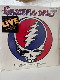 Vintage Record Albums:  Grateful Dead, Steal Your Face, 2 Record Set Factory Sealed LIVE