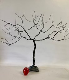 Large Artisan Made Wire Tree Decore And More About 31 Inches Tall