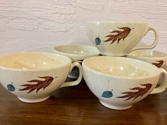 Franciscan Earthenware Autumn Tea Cups