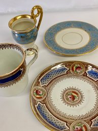 Beautiful Antique Tea Cups And Saucers Sets
