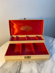 Vintage Jewelry Box, Lots Of Storage For Baubles And Treasures