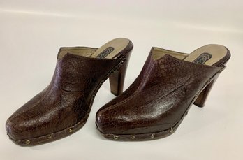 Salpy Handmade Leather   Clogs / Mules Size 9