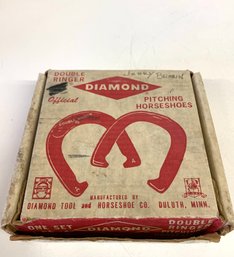 Vintage Diamond Pitching Horseshoes