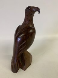 Vintage Hand Carved Ironwood Hawk