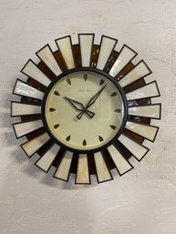 Starburst Stain Glass Clock By Robert Abby