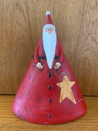 Tis The Season! Ceramic Holiday Santa Decoration 8.5 Inches