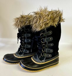 Sorel  Joan Of Arctic Suede Winter Boots Size 7