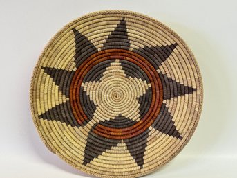 Large Woven Round Basket