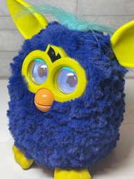 Hasbro Furby Blue And Yellow ' Starry Night'.  Battery Operated
