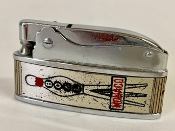 Vintage Barlow Keyliter Advertising Lighter