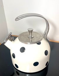 Kate Spade Scatter Dot Teapot, Whimsey And Bold