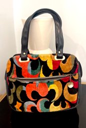 The Grooviest /retro  Vintage Handbag You Will Ever Own.