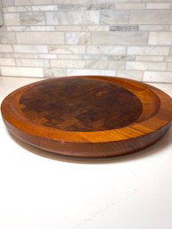 Amazing Jens Quistgaard For Dansk Chunky Wood Platter