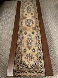 Vintage Medallion Woven Rug/carpet/tapestrytable Runner