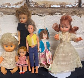 Vintage Fancy  Baby Dolls.   Lot #1