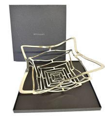 NOUSAKU Kago Hand Crafted Cast Tinware Flexible Folding Basket Square
