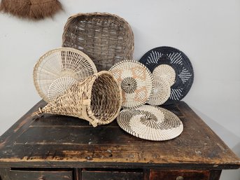 Woven Wonders Baskets And Such...8 Piece