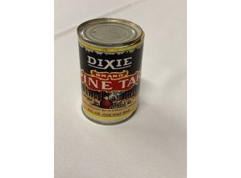 Vintage Can Of Dixie Brand Pine Tar