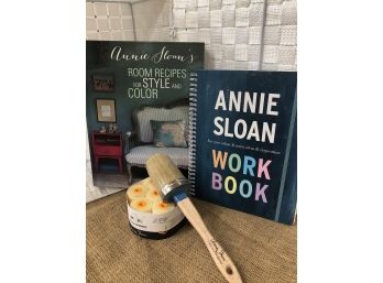 Annie Sloan Room Recipes Book, Workbook, Medium Brush And Roller Pack
