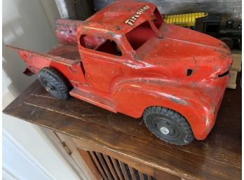 Vintage Firestone Steel Toy Truck. Marx?
