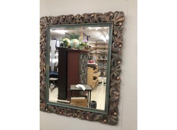 Large Carved Decorative Mirror