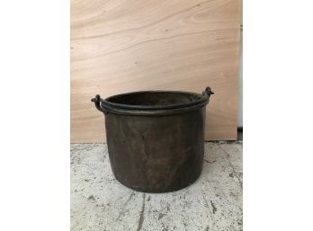 Antique Copper Bucket/Planter