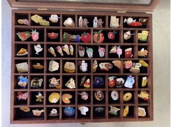 70+ Olympic Trading Pins And Display Case