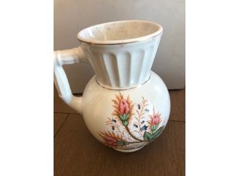 Ironstone China Pitcher, Knowles Taylor And Knowles
