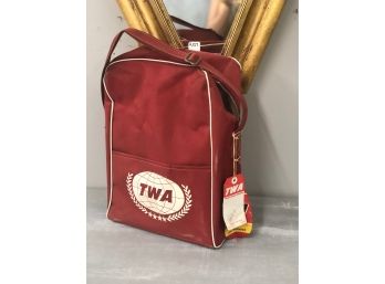 Great 1959 Vintage TWA Flight Bag