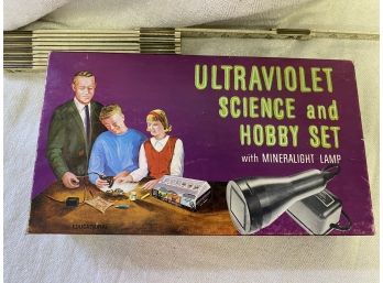 Ultraviolet Short Wave, Long Wave Lamp, 1966 In Box