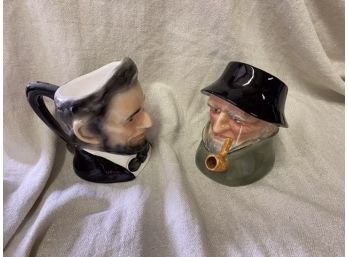 Ceramic Mugs- Lincoln And Sailor
