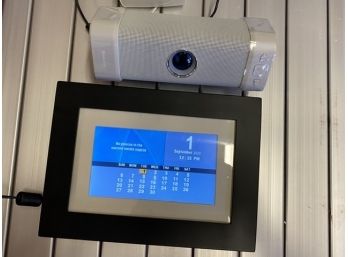 Brookstone Speaker And Electronic Picture Frame