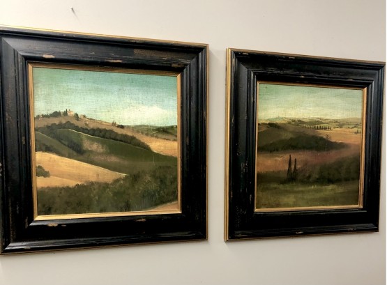 Large Tuscan Sun Landscapes  With Awesome Framing