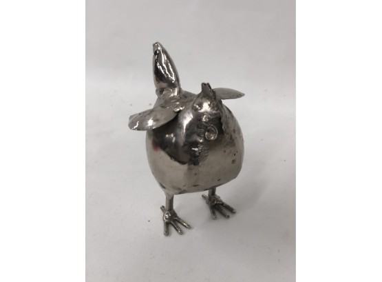 Portly And Precious Welded Metal Rooster